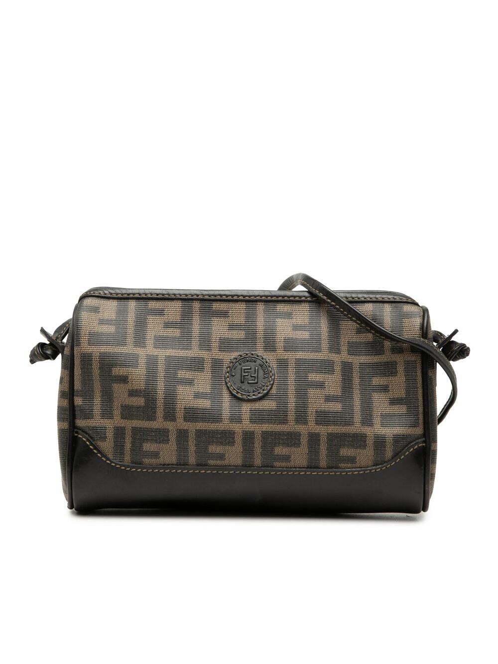 Fendi Ff Logo Stamp Camera Bag Zucca #341990F63B